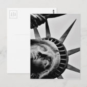 Lady Liberty NYC Postkarte (Vorne/Hinten)
