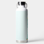 Lady Liberty on Light Sky Blue Trinkflasche (Vorderseite)