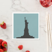 Lady Liberty Paper Napkins Serviette (Beispiel)