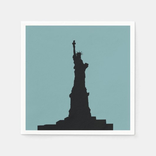 Lady Liberty Paper Napkins Serviette (Vorderseite)