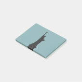 Lady Liberty Post-it® Notes Post-it Klebezettel (angewinkelt)