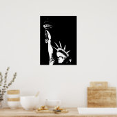 Lady Liberty Poster (Küche)
