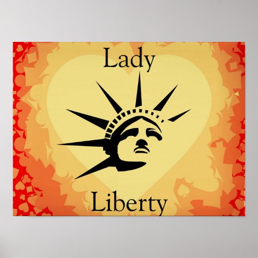 Lady Liberty Poster (Vorne)