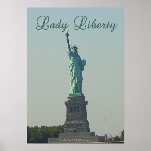 Lady Liberty Poster (Vorne)