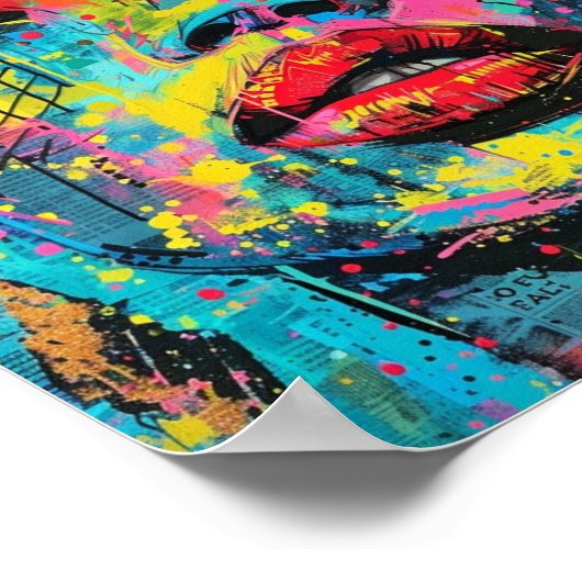 Lady Liberty Poster (Ecke)