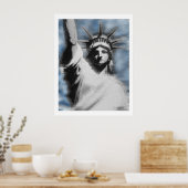 Lady Liberty Poster (Küche)