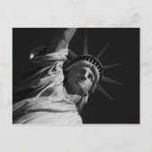 Lady Liberty Postkarte (Vorderseite)
