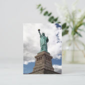 Lady Liberty Postkarte (Stehend Vorderseite)