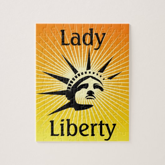 Lady Liberty Puzzle (Vertikal)