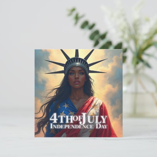 Lady Liberty Reimagined - Ein neues Gesicht der Fr (Stehend Vorderseite)