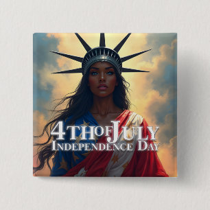 Lady Liberty Reimagined - Ein neues Gesicht der Fr Button