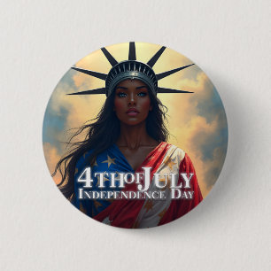 Lady Liberty Reimagined - Ein neues Gesicht der Fr Button