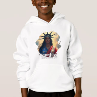 Lady Liberty Reimagined - Ein neues Gesicht der Fr Hoodie