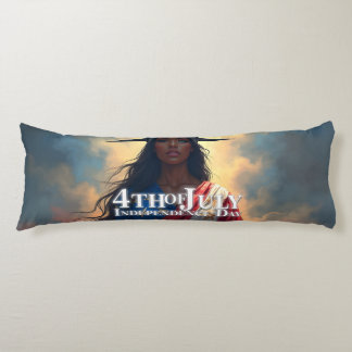 Lady Liberty Reimagined - Ein neues Gesicht der Fr Seitenschläferkissen