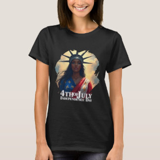 Lady Liberty Reimagined - Ein neues Gesicht der Fr T-Shirt