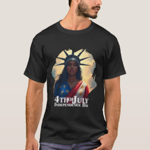 Lady Liberty Reimagined - Ein neues Gesicht der Fr T-Shirt