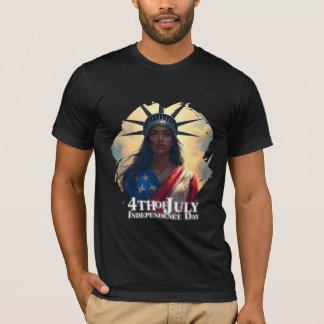 Lady Liberty Reimagined - Ein neues Gesicht der Fr T-Shirt