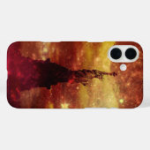 Lady Liberty rote und gelbe Sterne Case-Mate iPhone Hülle (Rückseite (Horizontal))