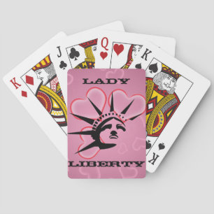 Lady Liberty Spielkarten