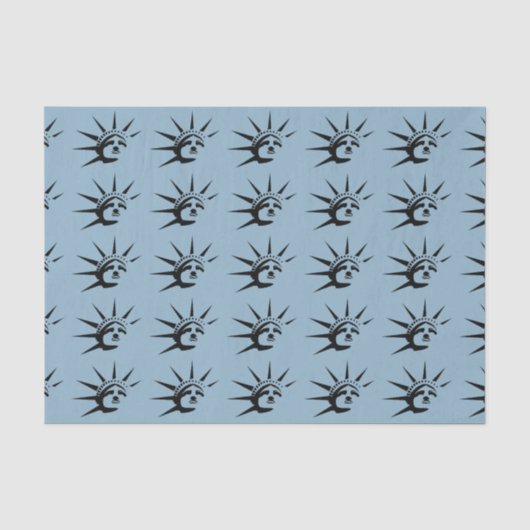 Lady Liberty Tissue Paper Seidenpapier (Vorderseite)