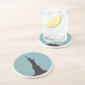 Lady Liberty Untersetzer (Seite)