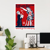 Lady Liberty War Bonds Poster (Heimbüro)