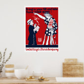 Lady Liberty War Bonds Poster (Küche)