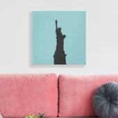 Lady Liberty Wrapped Canvas Leinwanddruck (Insitu (Wohnzimmer))