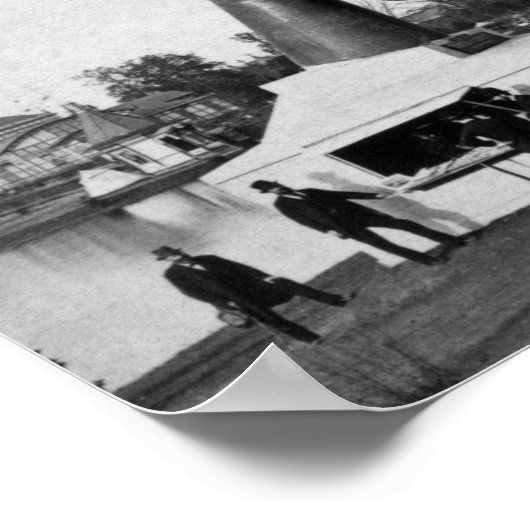 Lady Liberty's Hand and Torch Poster (Ecke)