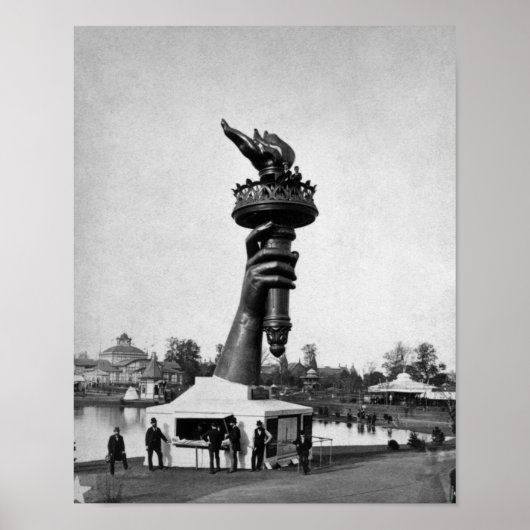 Lady Liberty's Hand and Torch Poster (Vorne)