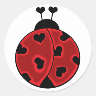 Lady Liebe Bug Stickers