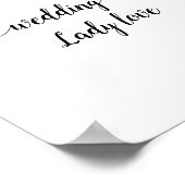 Lady Liebe Poster (Ecke)