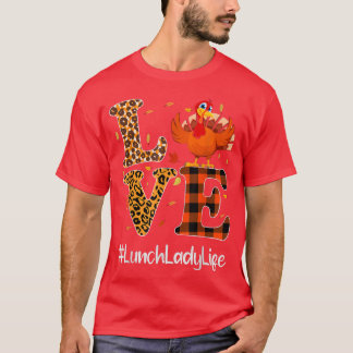 Lady Life Liebe Erntedank Leopard Türkei A T-Shirt