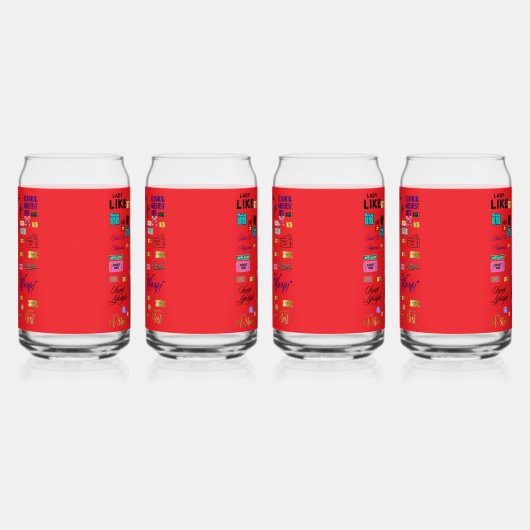 Lady Like Dosenglas (Rechts)