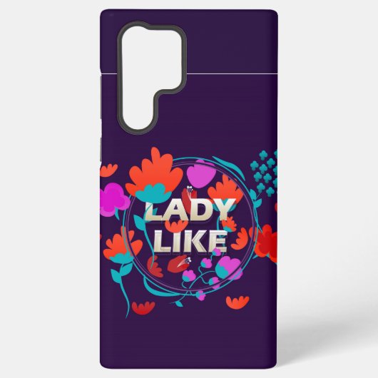 Lady Like Samsung Case Galaxy Hülle (Rückseite)