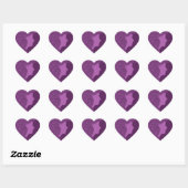 Lady Lila Heart Stickers (Blatt)