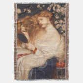 Lady Lilith 1867 Throw Blanket Decke (Vorderseite Vertikal)