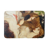 Lady Lilith (Atemberaubende Schönheit mit langem R Badematte (Vorderseite)