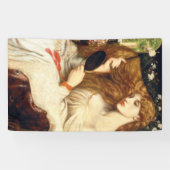 Lady Lilith (Atemberaubende Schönheit mit langem R Banner (Horizontal)