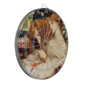 Lady Lilith (Atemberaubende Schönheit mit langem R Dartscheibe (Vorderseite Links)