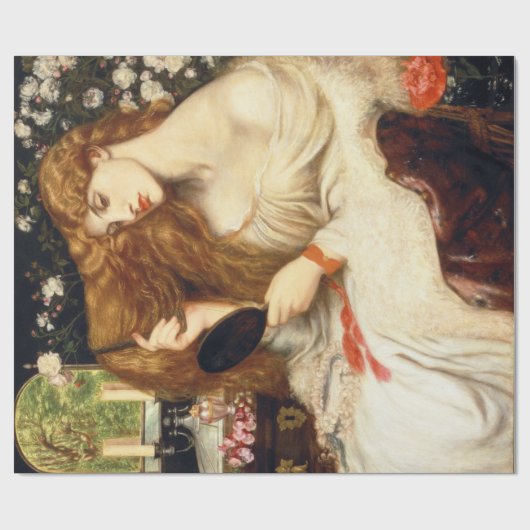 Lady Lilith (Atemberaubende Schönheit mit langem R Geschenkpapier (Flach)