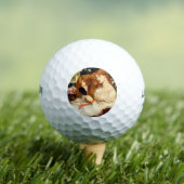 Lady Lilith (Atemberaubende Schönheit mit langem R Golfball (Insitu T-Shirt)