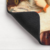 Lady Lilith (Atemberaubende Schönheit mit langem R Mousepad (Ecke)