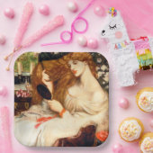 Lady Lilith (Atemberaubende Schönheit mit langem R Pappteller (Party)