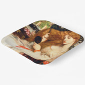 Lady Lilith (Atemberaubende Schönheit mit langem R Pappteller (Gewinkelt)