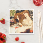 Lady Lilith (Atemberaubende Schönheit mit langem R Serviette (Beispiel)