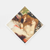 Lady Lilith (Atemberaubende Schönheit mit langem R Serviette (Ecke)