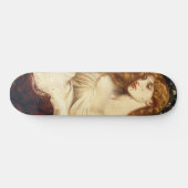 Lady Lilith (Atemberaubende Schönheit mit langem R Skateboard (Horizontal)