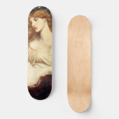 Lady Lilith (Atemberaubende Schönheit mit langem R Skateboard (Vorderseite)