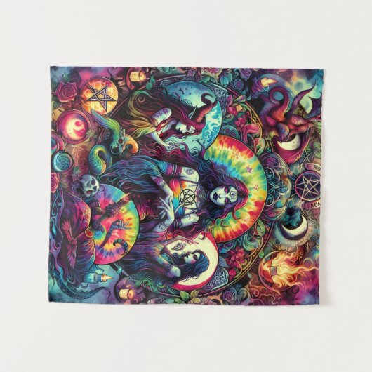 Lady Lilith Vanity Wandteppich (Vorderseite (Horizontal))